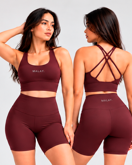 Sculpt Biker Set (Short + Top)